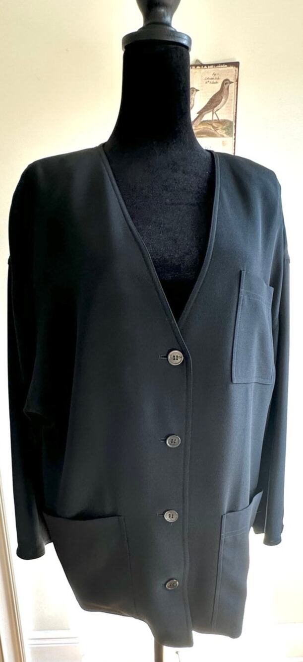 Vintage Gucci Silk Jacket/blazer in perfect condition size 12